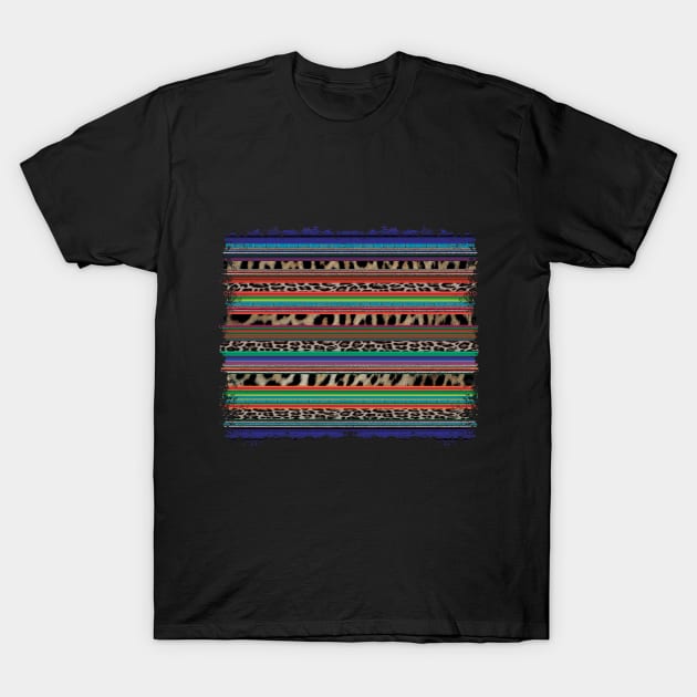 Serape Background T-Shirt by DigitalCreativeArt